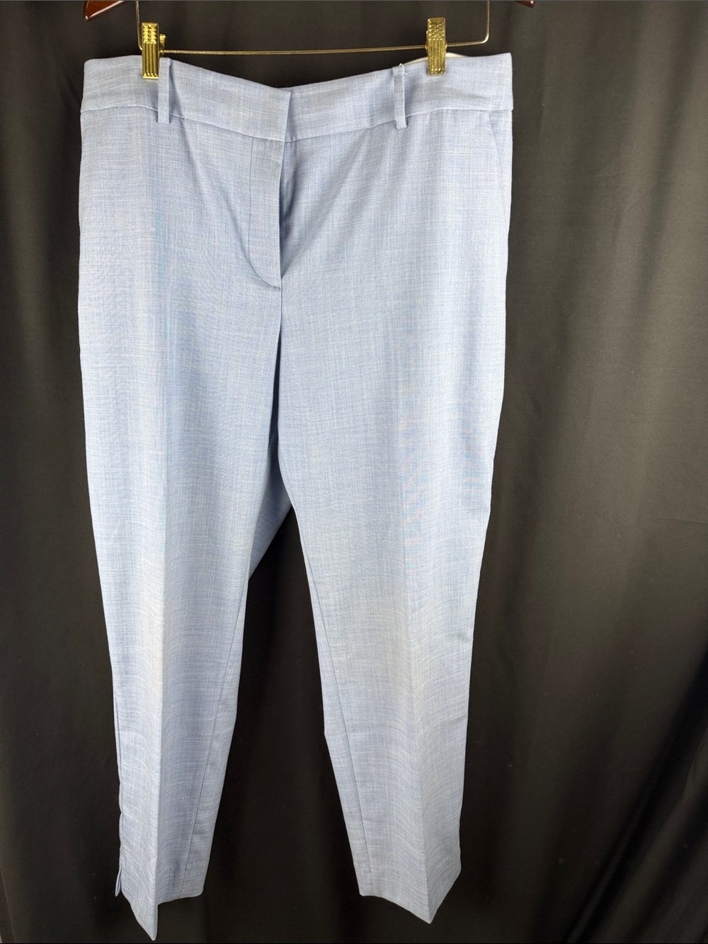 Talbots Hampshire Ankle Pant - Light Blue